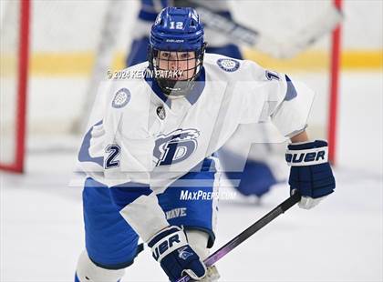 Thumbnail 2 in Ridgefield vs. Darien (CIAC DI Quarterfinal) photogallery.