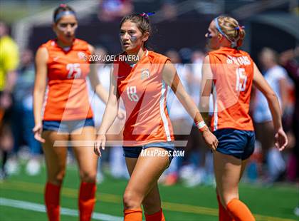 Thumbnail 2 in Seven Lakes vs Pearland (UIL Soccer 6A Region 3 Semifinal) photogallery.