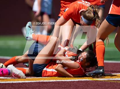 Thumbnail 1 in Seven Lakes vs Pearland (UIL Soccer 6A Region 3 Semifinal) photogallery.