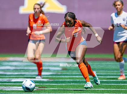 Thumbnail 1 in Seven Lakes vs Pearland (UIL Soccer 6A Region 3 Semifinal) photogallery.