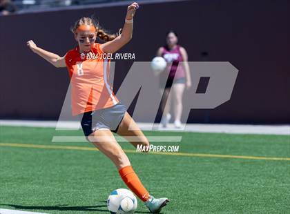 Thumbnail 2 in Seven Lakes vs Pearland (UIL Soccer 6A Region 3 Semifinal) photogallery.