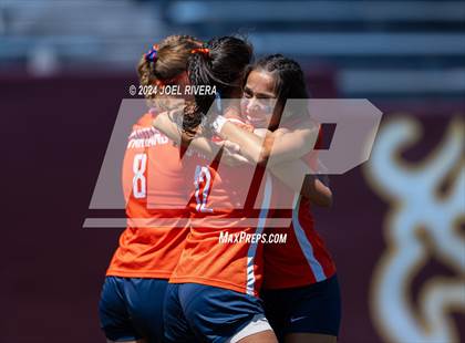 Thumbnail 1 in Seven Lakes vs Pearland (UIL Soccer 6A Region 3 Semifinal) photogallery.