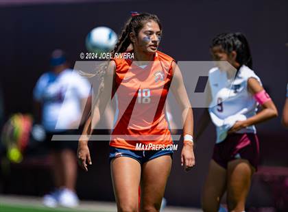 Thumbnail 3 in Seven Lakes vs Pearland (UIL Soccer 6A Region 3 Semifinal) photogallery.