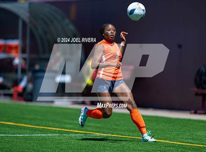 Thumbnail 1 in Seven Lakes vs Pearland (UIL Soccer 6A Region 3 Semifinal) photogallery.