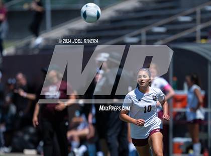 Thumbnail 2 in Seven Lakes vs Pearland (UIL Soccer 6A Region 3 Semifinal) photogallery.