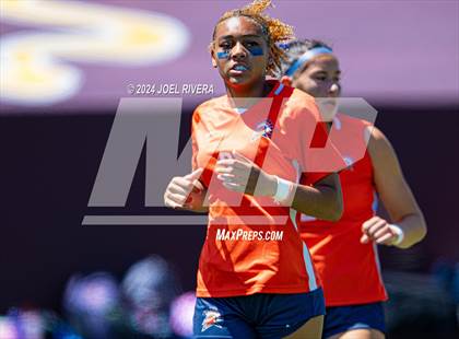 Thumbnail 2 in Seven Lakes vs Pearland (UIL Soccer 6A Region 3 Semifinal) photogallery.