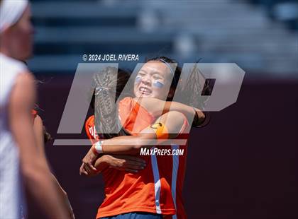 Thumbnail 2 in Seven Lakes vs Pearland (UIL Soccer 6A Region 3 Semifinal) photogallery.