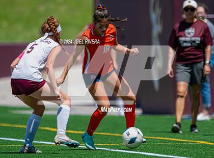 Thumbnail 1 in Seven Lakes vs Pearland (UIL Soccer 6A Region 3 Semifinal) photogallery.