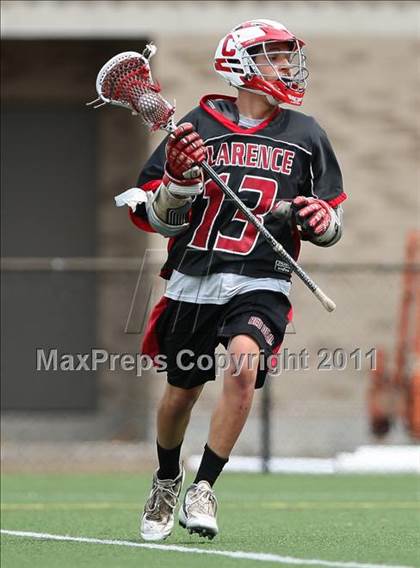 Thumbnail 3 in Clarence vs. Mendon/Sutherland (Class A Regional Final) photogallery.