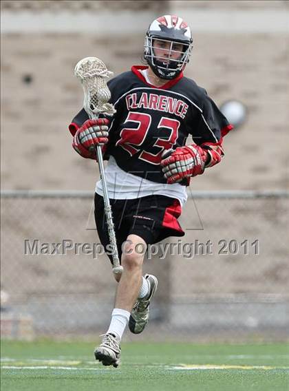 Thumbnail 3 in Clarence vs. Mendon/Sutherland (Class A Regional Final) photogallery.