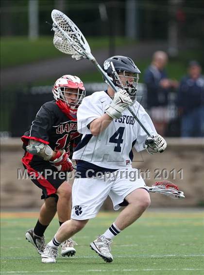 Thumbnail 3 in Clarence vs. Mendon/Sutherland (Class A Regional Final) photogallery.