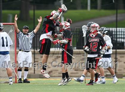 Thumbnail 3 in Clarence vs. Mendon/Sutherland (Class A Regional Final) photogallery.