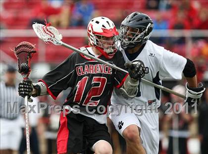 Thumbnail 3 in Clarence vs. Mendon/Sutherland (Class A Regional Final) photogallery.