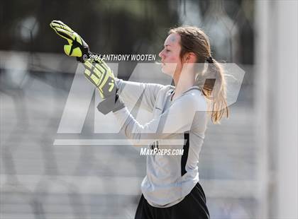 Thumbnail 2 in Whiteville vs South View (Kicking for Cancer Girls Soccer Jamboree) photogallery.
