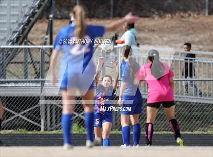 Thumbnail 3 in Whiteville vs South View (Kicking for Cancer Girls Soccer Jamboree) photogallery.