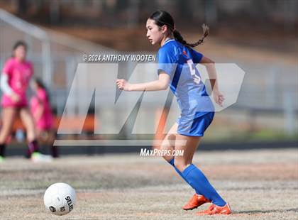 Thumbnail 1 in Whiteville vs South View (Kicking for Cancer Girls Soccer Jamboree) photogallery.