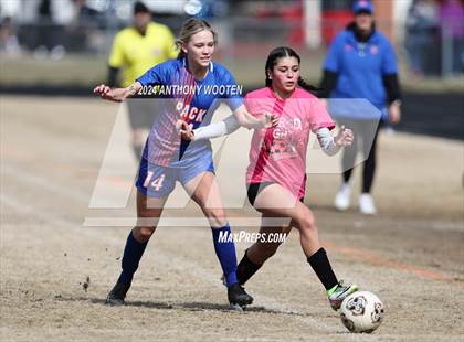 Thumbnail 3 in Whiteville vs South View (Kicking for Cancer Girls Soccer Jamboree) photogallery.