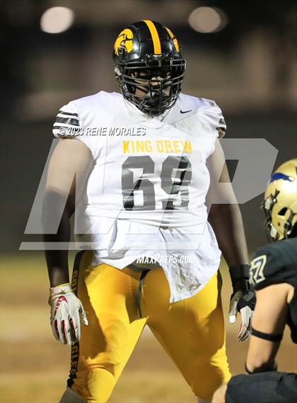 Thumbnail 3 in King/Drew vs Franklin (CIF LACS D1 Rnd 2 Playoff) photogallery.