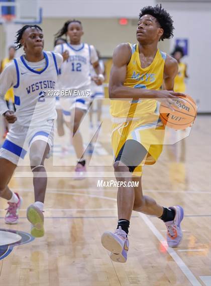 Thumbnail 1 in Westside vs Mays (Big South Shootout) photogallery.