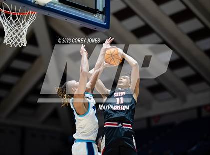 Thumbnail 2 in Sandy Creek vs Cedar Grove (GHSA 3A State Championship) photogallery.