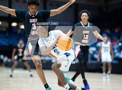 Thumbnail 3 in Sandy Creek vs Cedar Grove (GHSA 3A State Championship) photogallery.