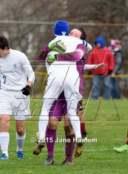 Thumbnail 2 in Alfred-Almond vs. Fort Ann (NYSPHSAA Class D Semifinal) photogallery.
