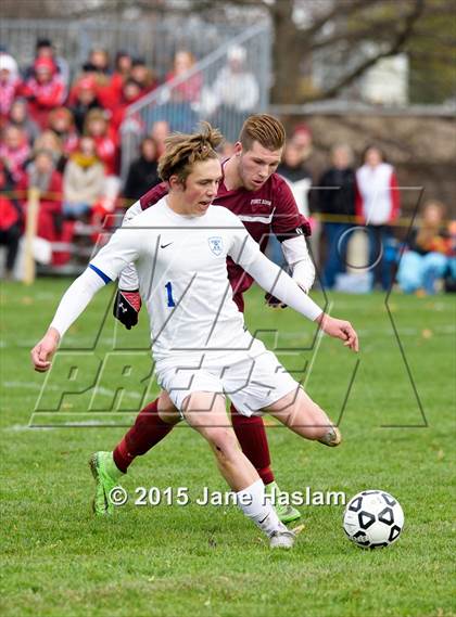 Thumbnail 3 in Alfred-Almond vs. Fort Ann (NYSPHSAA Class D Semifinal) photogallery.