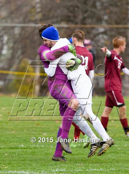 Thumbnail 3 in Alfred-Almond vs. Fort Ann (NYSPHSAA Class D Semifinal) photogallery.