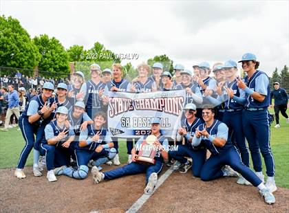 Thumbnail 2 in Valor Christian vs. Cherokee Trail (CHSAA 5A State Final) photogallery.
