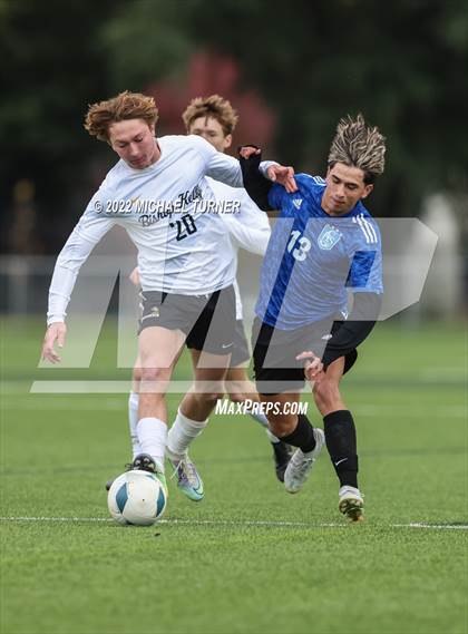 Thumbnail 3 in Caldwell vs Bishop Kelly (IHSAA 4A State Final) photogallery.