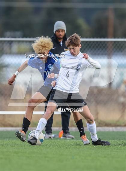 Thumbnail 1 in Caldwell vs Bishop Kelly (IHSAA 4A State Final) photogallery.