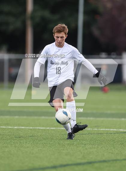 Thumbnail 1 in Caldwell vs Bishop Kelly (IHSAA 4A State Final) photogallery.