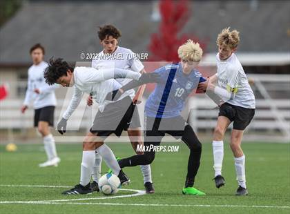 Thumbnail 1 in Caldwell vs Bishop Kelly (IHSAA 4A State Final) photogallery.