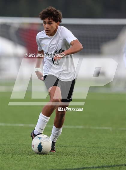 Thumbnail 3 in Caldwell vs Bishop Kelly (IHSAA 4A State Final) photogallery.