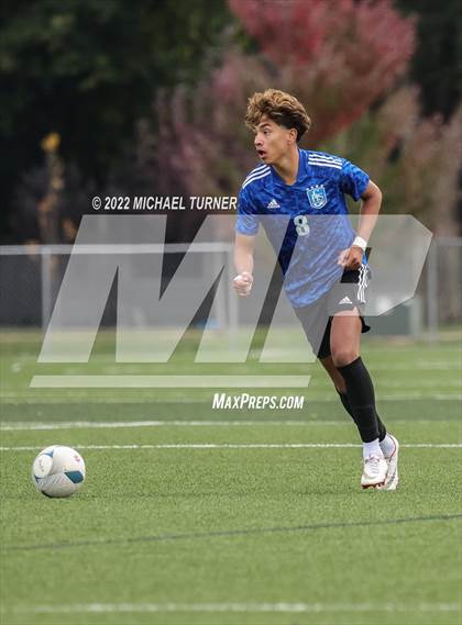 Thumbnail 1 in Caldwell vs Bishop Kelly (IHSAA 4A State Final) photogallery.
