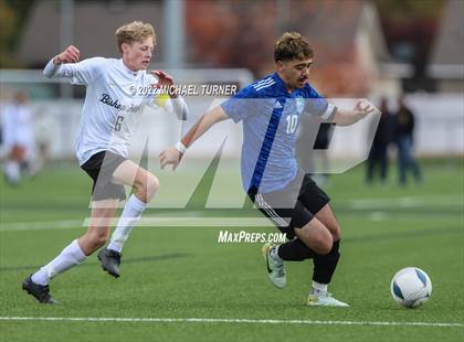 Thumbnail 2 in Caldwell vs Bishop Kelly (IHSAA 4A State Final) photogallery.