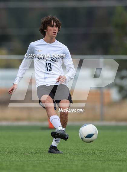 Thumbnail 2 in Caldwell vs Bishop Kelly (IHSAA 4A State Final) photogallery.