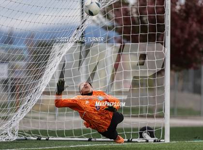 Thumbnail 2 in Caldwell vs Bishop Kelly (IHSAA 4A State Final) photogallery.
