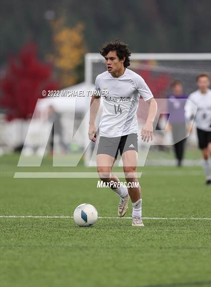 Thumbnail 1 in Caldwell vs Bishop Kelly (IHSAA 4A State Final) photogallery.
