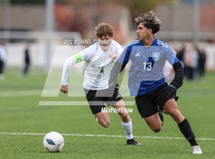 Thumbnail 2 in Caldwell vs Bishop Kelly (IHSAA 4A State Final) photogallery.