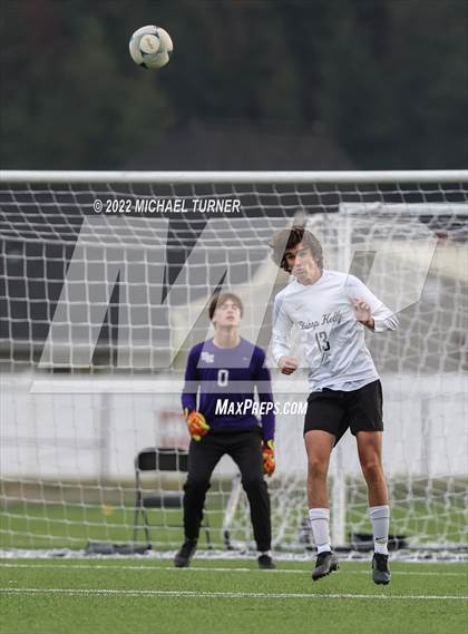 Thumbnail 2 in Caldwell vs Bishop Kelly (IHSAA 4A State Final) photogallery.