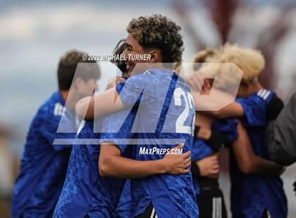 Thumbnail 1 in Caldwell vs Bishop Kelly (IHSAA 4A State Final) photogallery.