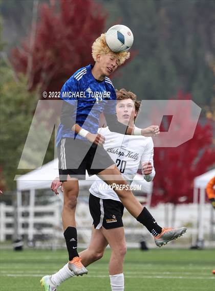 Thumbnail 3 in Caldwell vs Bishop Kelly (IHSAA 4A State Final) photogallery.