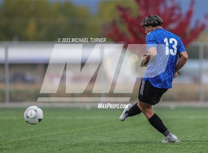 Thumbnail 1 in Caldwell vs Bishop Kelly (IHSAA 4A State Final) photogallery.