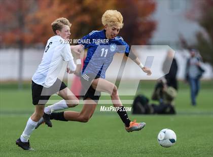 Thumbnail 2 in Caldwell vs Bishop Kelly (IHSAA 4A State Final) photogallery.