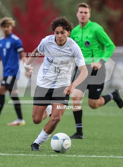 Thumbnail 1 in Caldwell vs Bishop Kelly (IHSAA 4A State Final) photogallery.