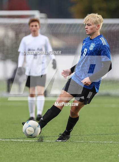 Thumbnail 2 in Caldwell vs Bishop Kelly (IHSAA 4A State Final) photogallery.