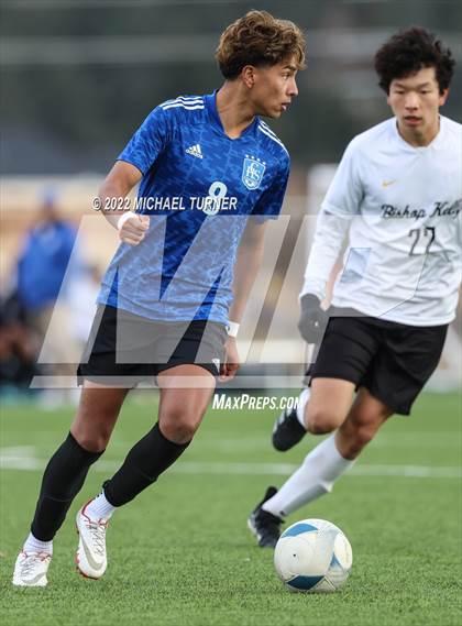 Thumbnail 2 in Caldwell vs Bishop Kelly (IHSAA 4A State Final) photogallery.