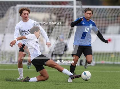 Thumbnail 2 in Caldwell vs Bishop Kelly (IHSAA 4A State Final) photogallery.