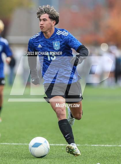 Thumbnail 1 in Caldwell vs Bishop Kelly (IHSAA 4A State Final) photogallery.
